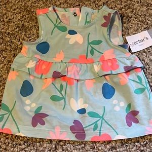Spring baby top, 6 months, NWT